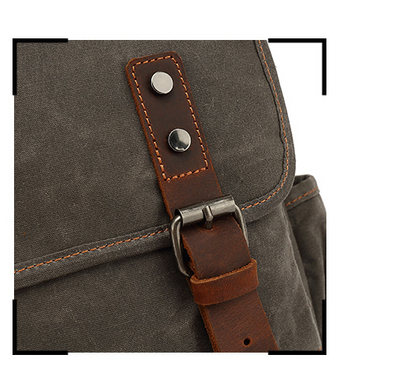 Mochila Escolar Impermeable con Tratamiento de Cera - Image 15