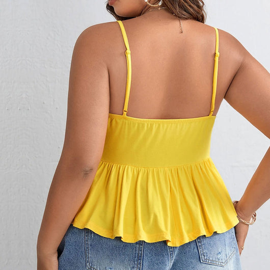 Blusa Camisola Fruncida Sexy Hombro Descubierto con Cintura Ajustada - Image 2