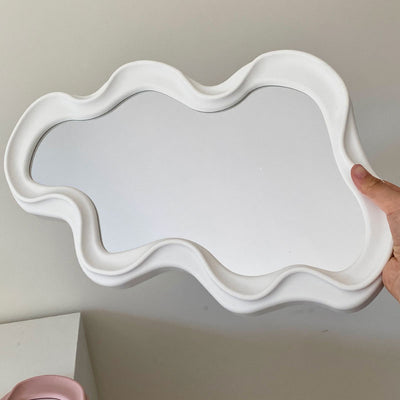 Espejo de Maquillaje Montado en Pared con Diseño Nube - Espejo de Tocador - Image 5