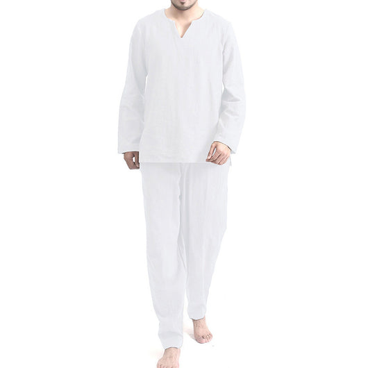Pijama Casual Dos Piezas Transpirable y Holgado - Image 6