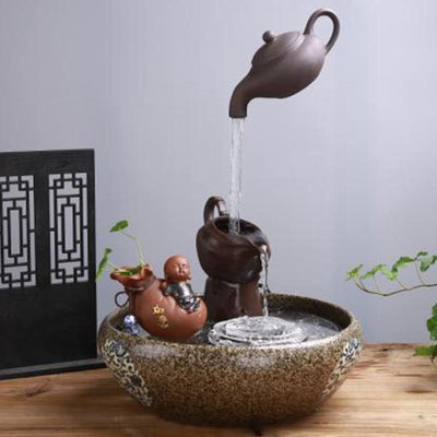 Humidificador Decorativo Suspendido con Diseño de Tetera China - Image 3