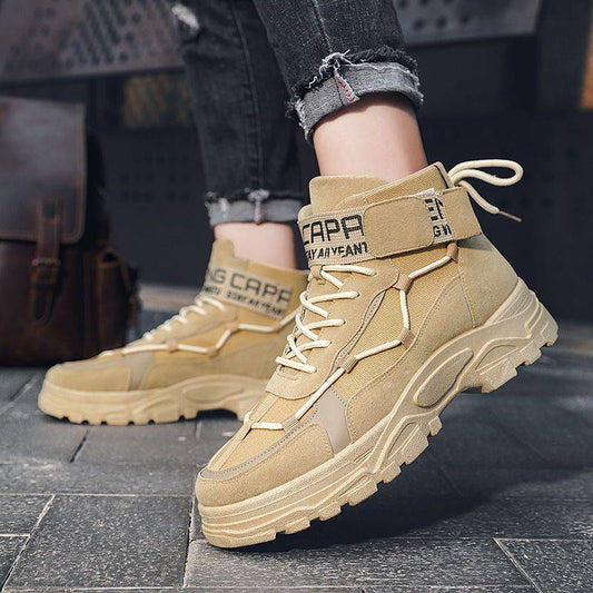 Bota Casual Estilo Británico para Hombre - Versátil y Resistente