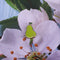 Broche de Pera Kawaii - Distintivo Frutal Adorable