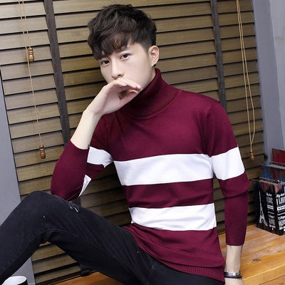 Suéter Cuello Alto Acolchado de Terciopelo para Adolescentes - Image 3