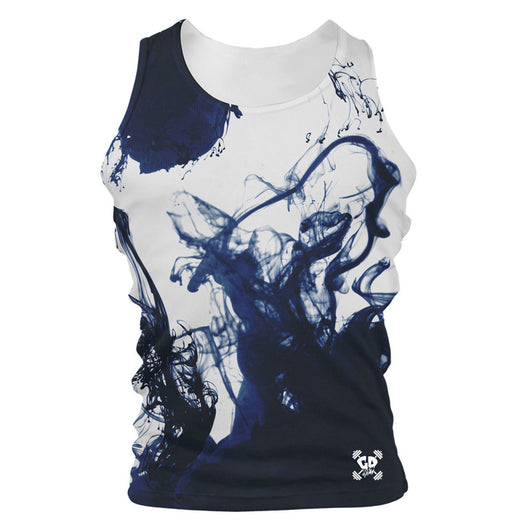 Playera Deportiva sin Mangas con Impresión 3D para Hombre - Image 3