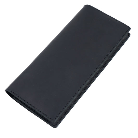 Cartera Larga de Cuero Crazy Horse para Hombre - Diseño Retro Empresarial - Image 6