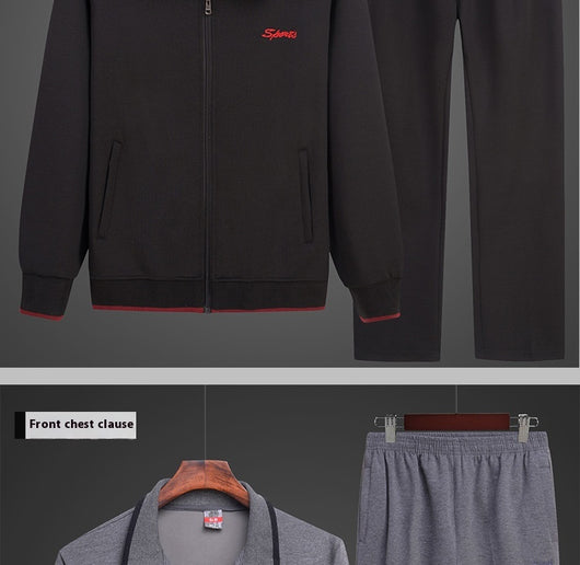 Conjunto Deportivo Holgado para Hombre Otoño Invierno - Sudadera Casual Cómoda - Image 15