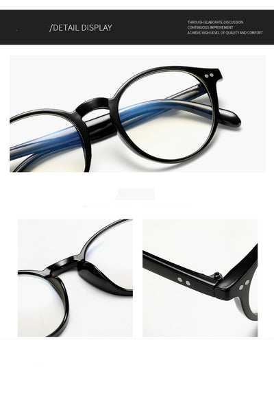 Lentes Antiluz Azul Marco Redondo Doble Puente - Image 10