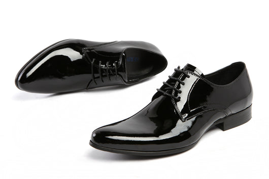 Zapatos de Cuero Oxford para Hombre con Punta Afilada - Image 22