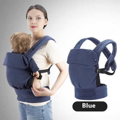 Mochila Portabebé Ergonómica Algodón - Frente y Espalda - Image 12