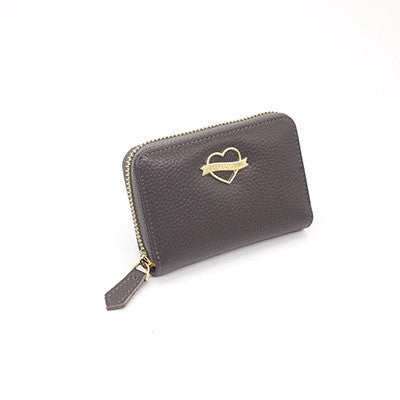 Cartera Compacta de Cuero Genuino para Mujer - Organizador de Tarjetas y Monedas - Image 5