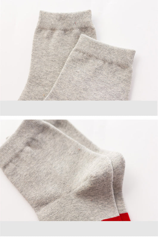 Calcetines Estampados de Algodón para Hombre Caña Media - Image 5