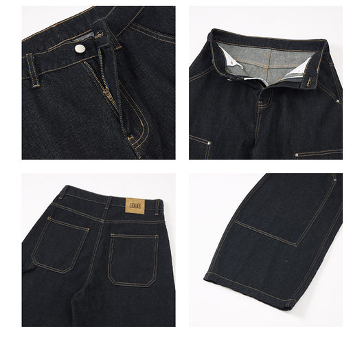 Pantalones Vaqueros de Trabajo Reforzados Corte Amplio A - Image 9