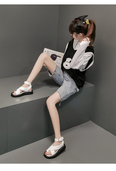 Sandalias Romanas Hada con Suela Gruesa para Mujer - Image 10