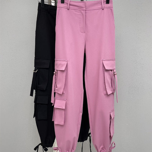 Pantalón Cargo Millennium Spice con Múltiples Bolsillos y Cintura Ajustable