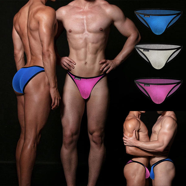 Calzoncillos Japoneses Lisos Cintura Baja para Hombre