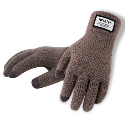 Guantes de Lana Cachemir para Hombre - Pantalla Táctil, Abrigados y Elegantes - Image 3