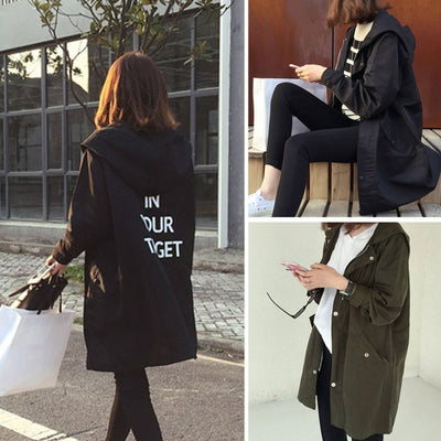 Abrigo Trench Cardigan Cremallera Talla Grande - Image 2