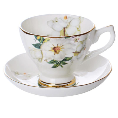 Taza de Café Porcelana Hueso Serie Clásica Europea - Image 7