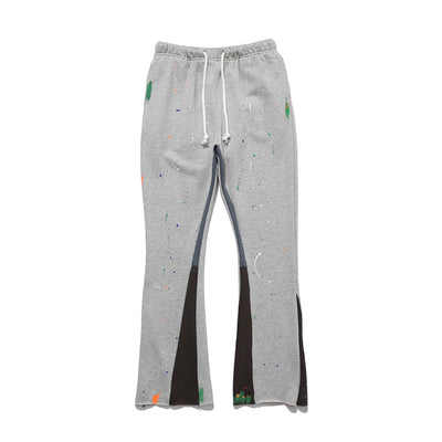 Pantalones Casuales con Costuras de Color Degradado - Image 24