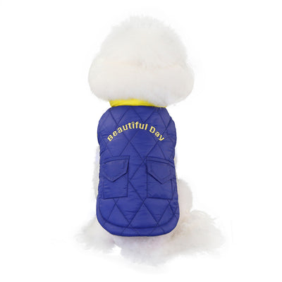 Chaleco Doble Bolsa de Algodón para Mascotas - Image 18