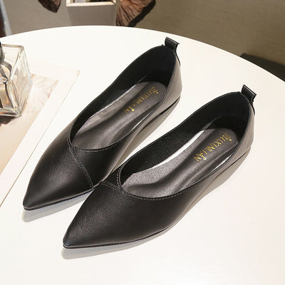 Zapatos Mujer Punta Fina Tacón Bajo Cómodos Elegantes - Image 12
