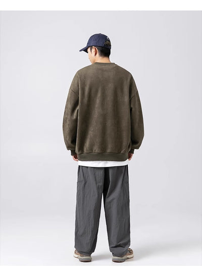 Sudadera Deportiva Casual con Cuello Redondo y Mangas Largas para Hombre - Image 10
