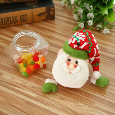 Frasco Navideño Santa para Dulces y Chocolates - Caja de Almacenamiento Infantil - Image 3