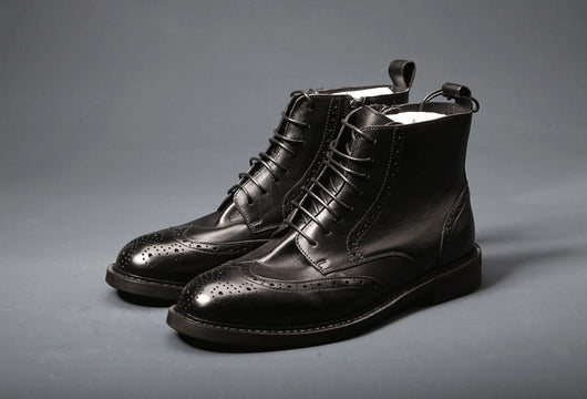 Botas de Cuero Casual para Hombre con Suela Gruesa y Estilo Moderno - Image 19