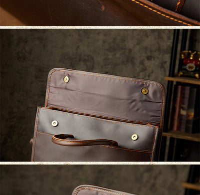 Maletín de Cuero para Hombre Estilo Ejecutivo - Image 17