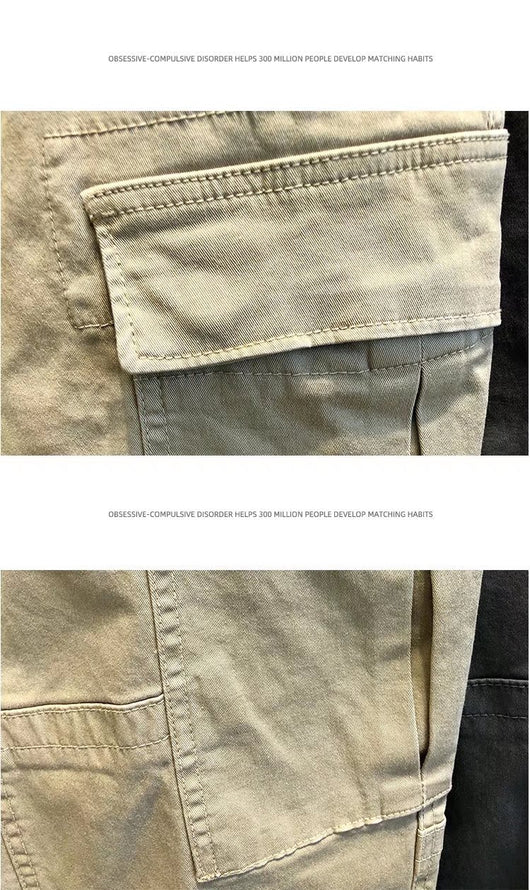 Pantalones Casuales Holgados para Trabajo Otoño Hombre - Image 12