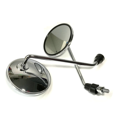Espejo Redondo para Moto - Reflector de Metal Completo - Image 10