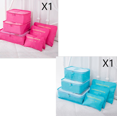 Set de 6 Bolsas Organizadoras de Viaje para Ropa - Image 19
