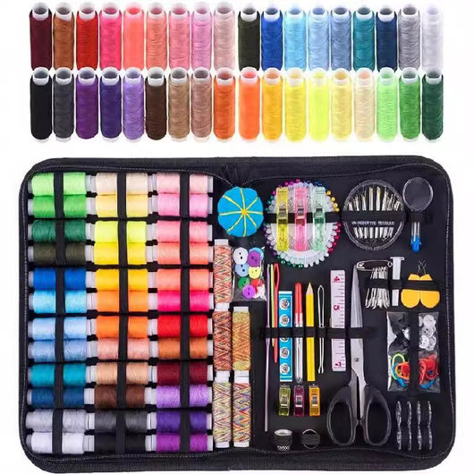 Bolsa Organizadora de Hilos para Costura con Compartimentos Coloridos - Image 5