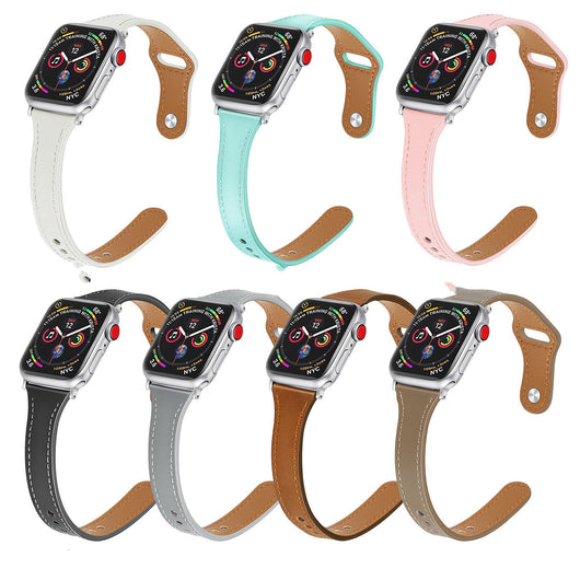 Correa de Reloj de Cuero Reducida para Auto