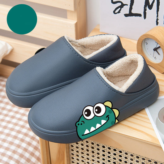 Pantuflas de Algodón con Diseño de Osito Adorable para Casa y Exterior - Image 16