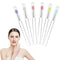 Set de 8 Brochas de Silicona Reutilizables para Labios - Aplicadores para Labial, Gloss, Bálsamo y Mascarilla