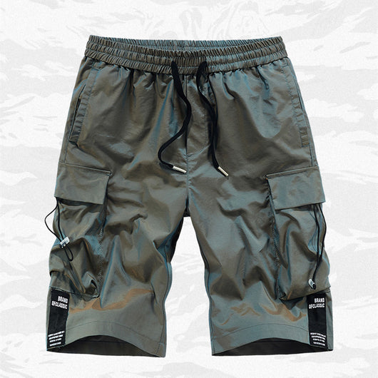 Chamarra Reflectiva Láser Multicolor Holgada