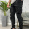 Pantalones de Vestir Elásticos Transpirables con Cintura Ajustable