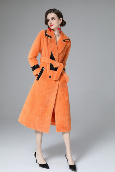 Blazer Slim Fit para Mujer con Cinturón y Cuello Estructurado - Image 11