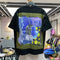 Playera Holgada con Carita Feliz - Cuello Redondo Algodón 100%