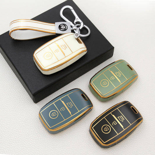 Estuche Protector de Llaves con Hebilla para Autos K3, K2, K4, K5, Kx3, Kx5