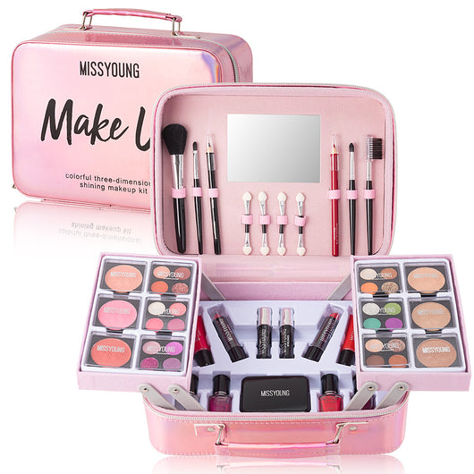 Estuche de Maquillaje Profesional - Set Completo de Regalo - Image 3