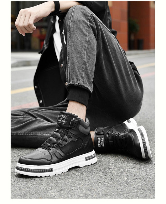 Botas Martin Casuales con Plantilla Elevadora - Sneakers de Invierno para Hombre - Image 13