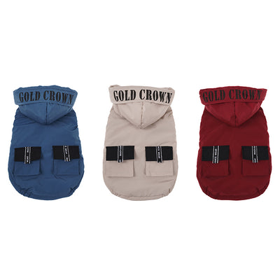 Abrigo Térmico con Capucha para Mascotas - Diseño Acolchado Invierno - Image 5