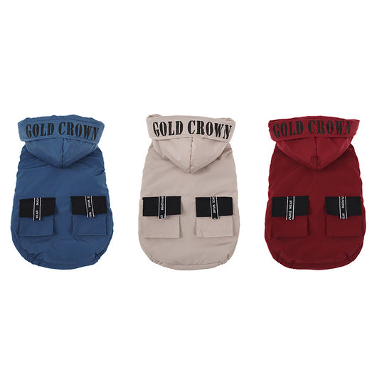 Abrigo Térmico con Capucha para Mascotas - Diseño Acolchado Invierno - Image 5