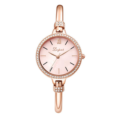 Reloj de Acero Inoxidable para Mujer - Juego de Cuatro Piezas de Tendencia Actual - Image 18
