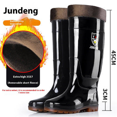 Botas de Lluvia Altas para Hombre - Calzado Impermeable Tubo Largo - Image 6