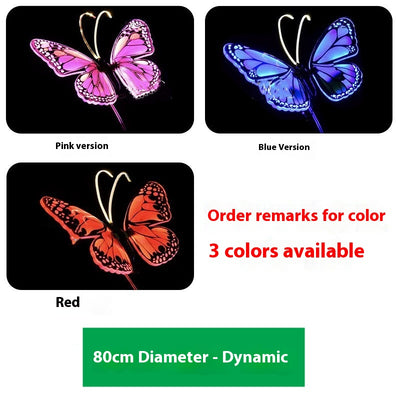Luces Decorativas LED Mariposas para Jardín y Espacios Públicos - Image 11
