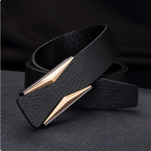 Cinturón Elegante para Hombre Estilo Coreano con Hebilla Suave - Image 10
